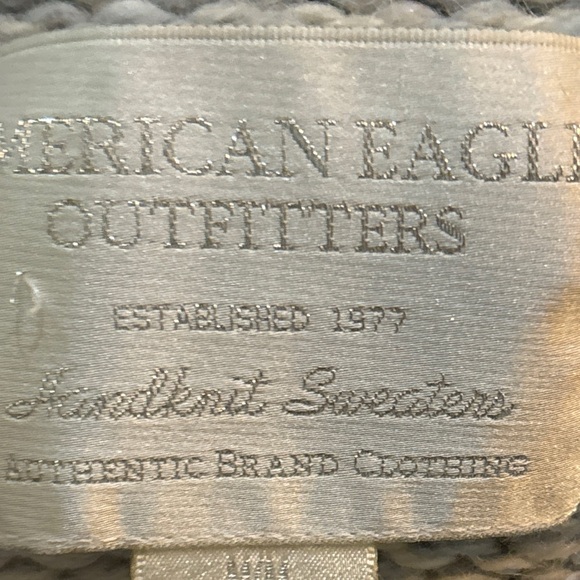 Vintage American Eagle Outfitters Zip Up Alpaca Blend Cardigan - Picture 14 of 16